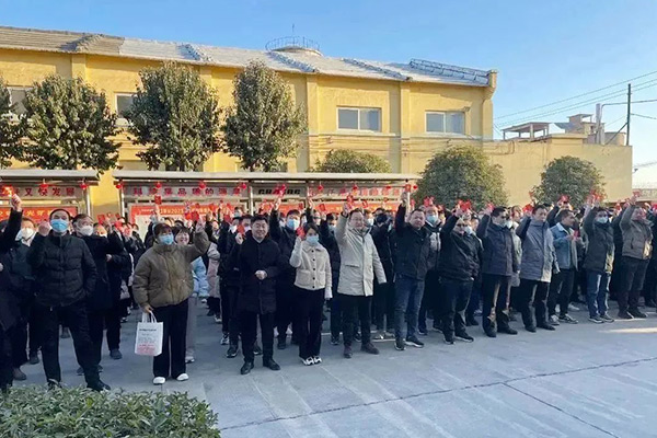 長城機(jī)械發(fā)開工紅包